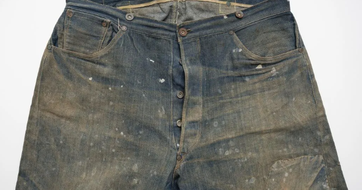 Levi's first top blue jeans